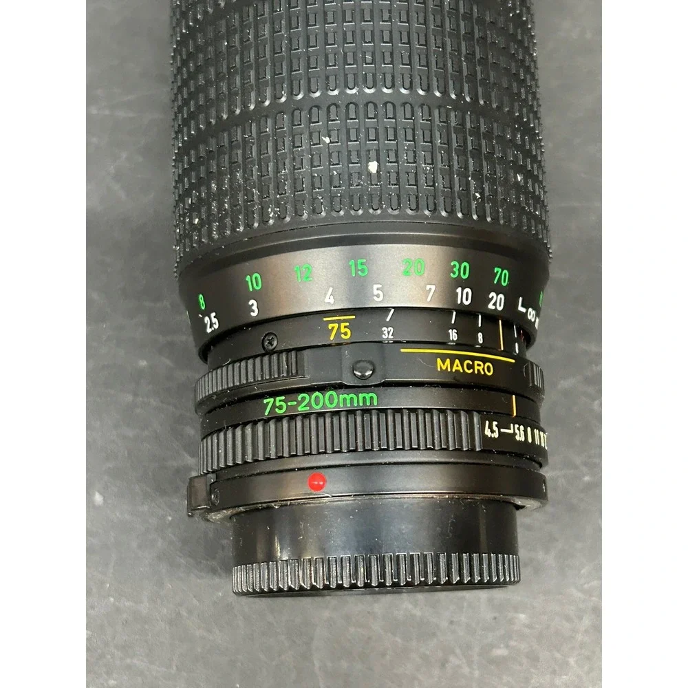 VINTAGE Canon Zoom Lens FD 75-200MM 1:4.5